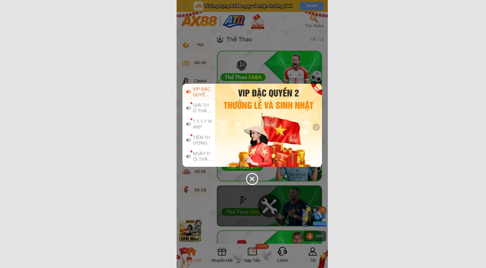 Hướng dẫn tải app ax88 cho thiết bị iOS/ Android 1 Giao diện ứng dụng mà người dùng sẽ thấy sau khi tải app AX88